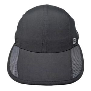 GADIEMKENSD Baseball Cap Black Gray Hat Size M Mesh Performance Slideback Sport